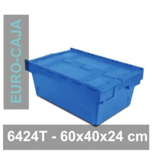 Caja de plástico 6424-T Azul