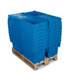 1666 165 Caja de plastico 6424 T Azul