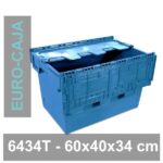 Caja de plástico 6434-T Azul