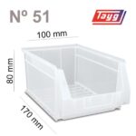 3502 5b5 Caja de 24 Gavetas apilables Tayg No 51 color a elegir