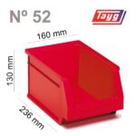 3506 a73 Caja de 15 Gavetas apilables Tayg No 52 color a elegir