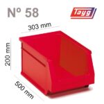 3531 06c Caja de 12 Gavetas apilables Tayg No 58 color a elegir