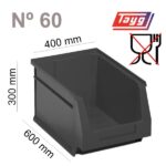 3540 bdf Caja de 6 Gavetas apilables Tayg No 60 color a elegir