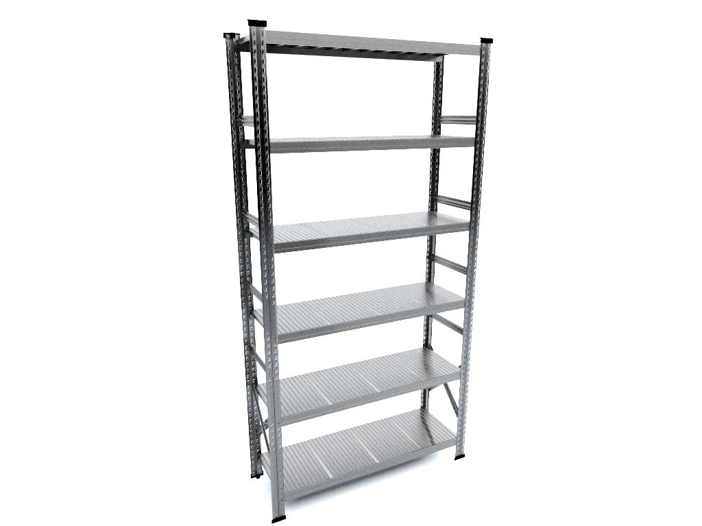 3052 45a Estanteria galvanizada 6 estantes 3052 45a Estanteria galvanizada 6 estantes