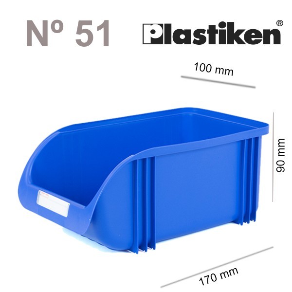 Caja de 18 Gavetas apilables Plastiken Nº51 (10cm) Caja de 18 Gavetas apilables Plastiken Nº51 (10cm)