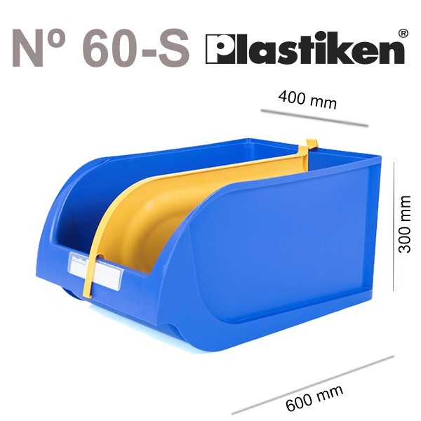 Caja de 6 Gavetas Plastiken Nº60 (40cm) con separador Caja de 6 Gavetas Plastiken Nº60 (40cm) con separador