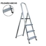 Escalera Domestica Peldaño Ancho Logui